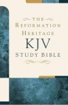 KJV - Reformation Heritage KJV Study Bible, Brown Leather-like 